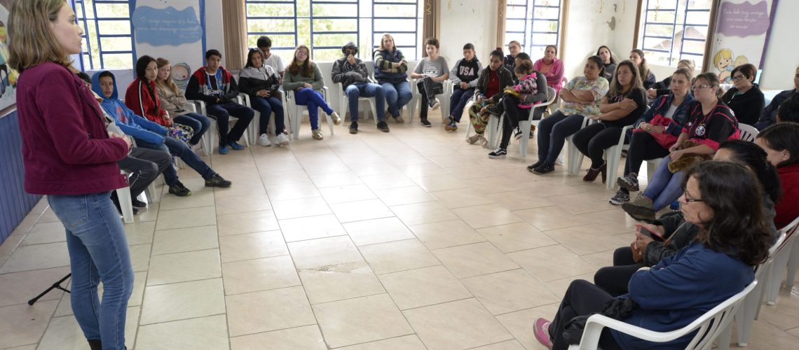 15_05_2019_20SemanadoBebe_Palestra "Entrega Consciente", CRAS Santa Marta. Foto Rafael Cavalli/SerraPress